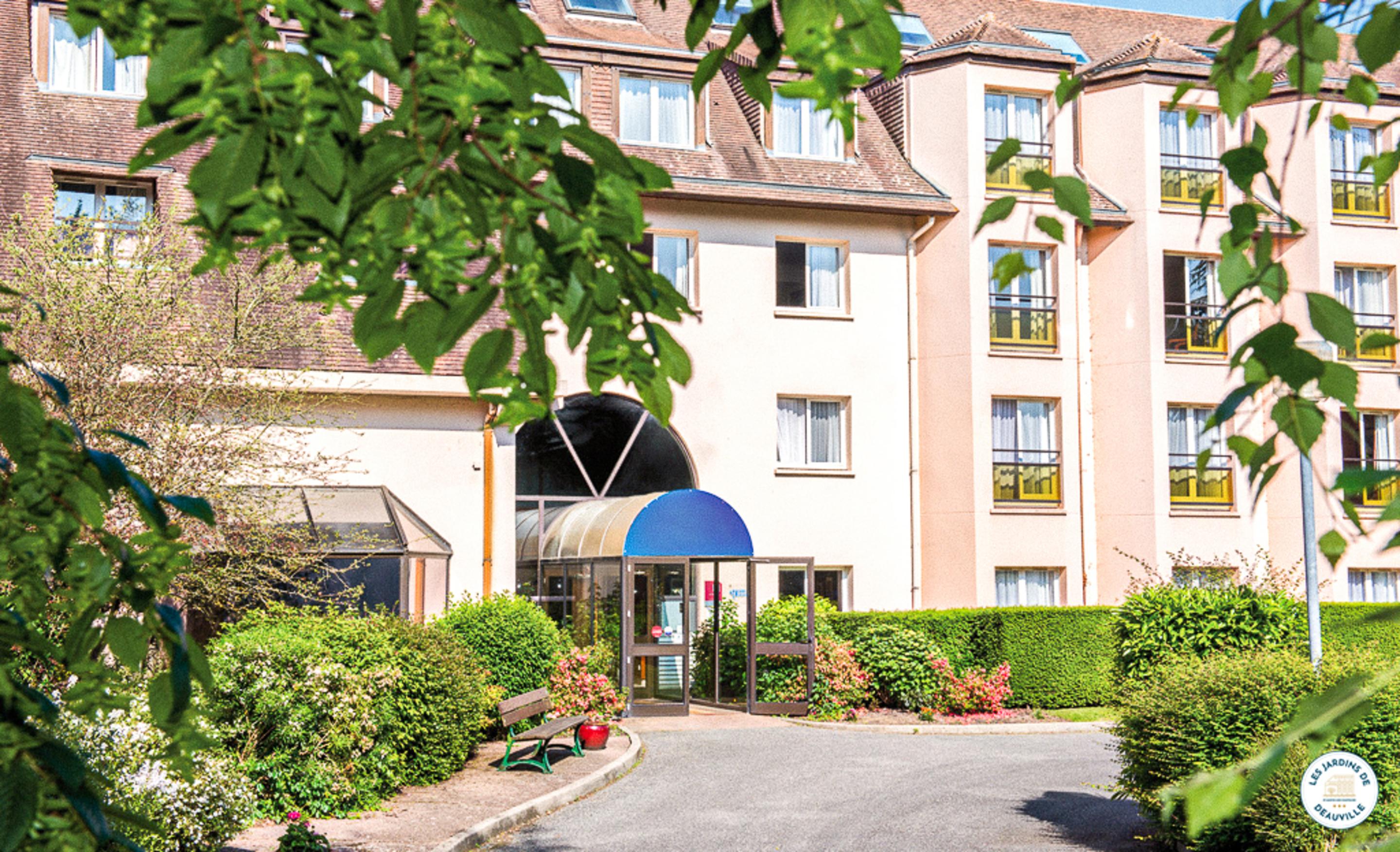 Hotel Les Jardins De Deauville Saint-Martin-aux-Chartrains Kültér fotó