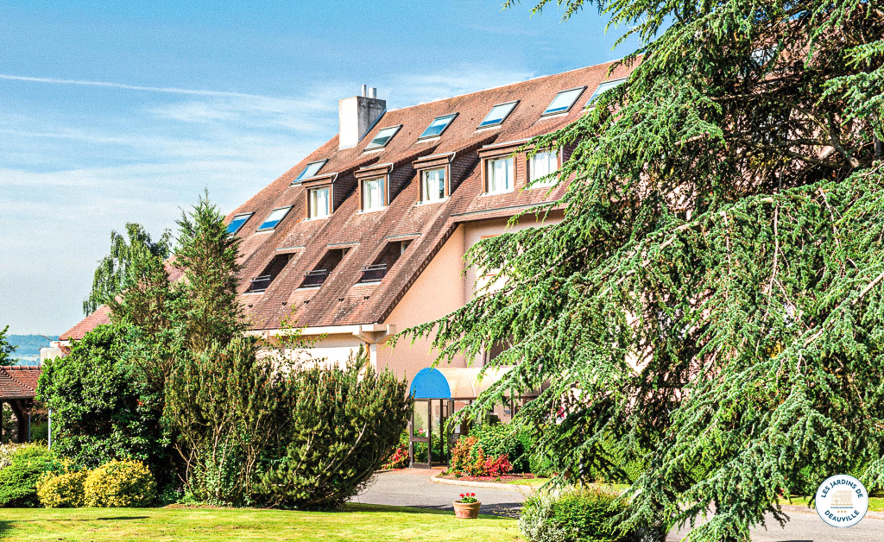 Hotel Les Jardins De Deauville Saint-Martin-aux-Chartrains Kültér fotó